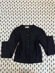 Classic Black Cardigan