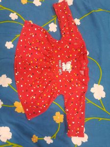 Cute Red 'Sweet Girl' Dress