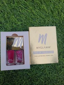Myglamm Two Of Kind Nail 💅✨ Enamel Duo