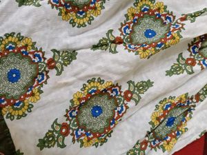 Boho Print V-Neck Dress