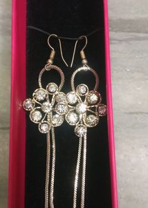 Long AD Stone Earrings. No. 1