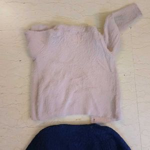 Cute Girls Fluffy Soft Cardigans - Set of 2