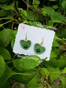 Handmade Crochet Earrings.