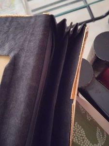 Vintage Batik Fabric Clutch