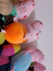 Peppa Pig Plush Toys Lot