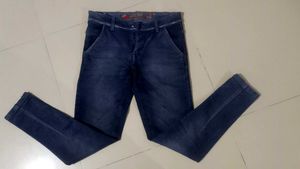 Dark Blue Denim Jeans