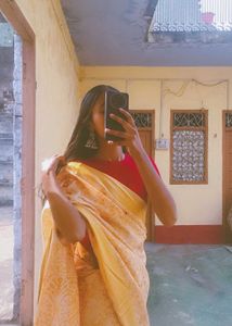 Elegant Yellow Saree