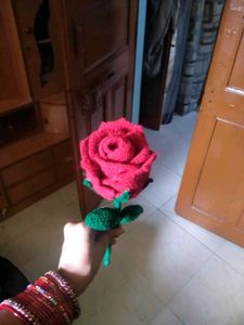Crochet Woolen Red 🌹