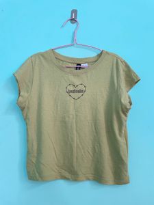 Lime Green Crop Top