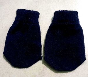 Adorable Hand-Knitted Baby Booties and cap