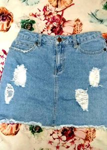 Denim Skirt