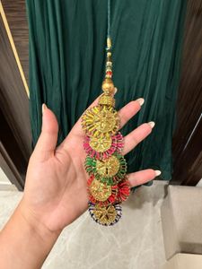 Green lehanga set (check Description)