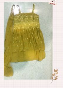 Women Georgette Kurta Palazzo Set