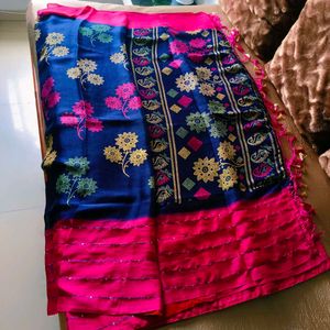 🛍️ Floral Saree⭐⭐⭐⭐⭐