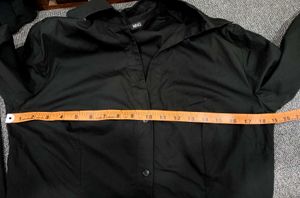MNG Black Button Down Shirt
