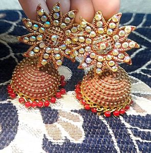 Statement Jhumka Earrings