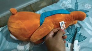 Cute Orange Bear Plush