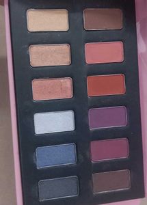 Swatched Eyeshadow Palette