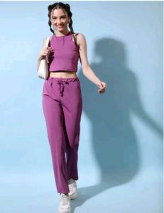 Stylish Purple Co-ord Set