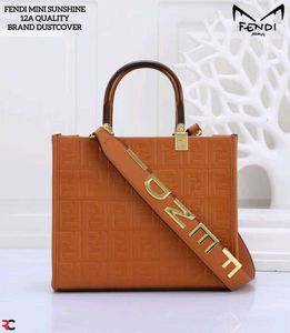 FENDI MINI SUNSHINE TOTE BAG WITHOUT BOX
