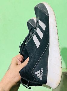 Adidas Running Shoes - Black & White