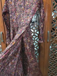 Bohemian Print Kurta Dress