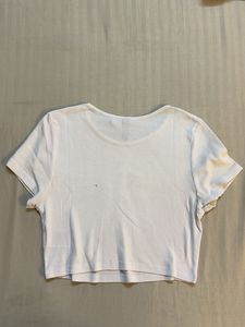 Alien Graphic Crop Top