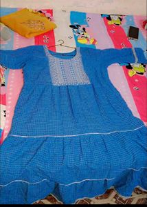 Jaipuri Frock/Anarkali Kurta For Woman