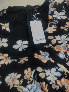 Floral Wrap Dress