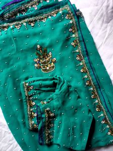 🥳Offer!! Full Work Heavy Saree Very Expensive