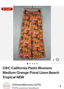 New Summer Linen Beach Tropical