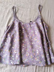 Flare Purple Top