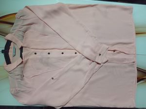 Blush Button-Down Shirt