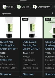 Cosrx Sunscreen