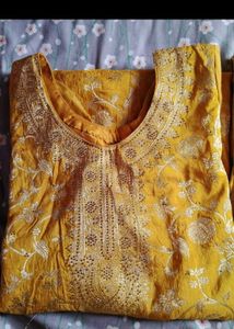 Chanderi Silk Suit
