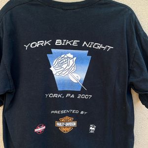 Vintage York Bike Night Tee