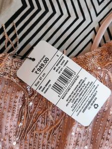 Sparkling Pink Sequin Party Dress