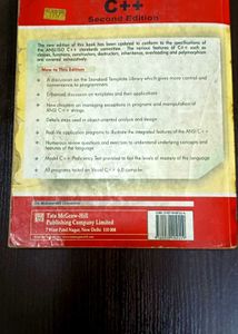Book On Object Oriented Programming C++