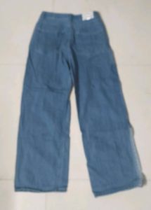 Patchwork Wide-leg Jeans