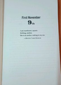 November 9 by Colleen Hoover