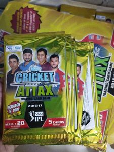 Topps Cricket Attax 2016 Sealed Packs (40 pkts)