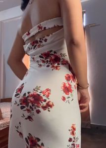 Floral Tube Maxi Dress