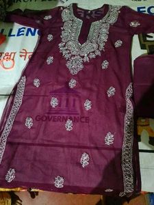 Elegant Embroidered Kurta