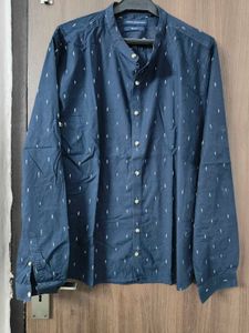 Stylish Navy Blue Men Shirt