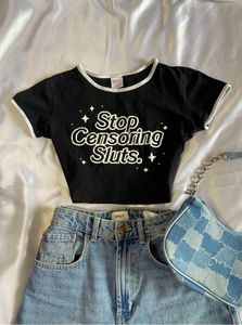 Crop T Shirt (34 In)