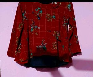 Women Orange Top