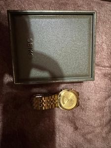 Seiko Men’s Watch Gold Tone