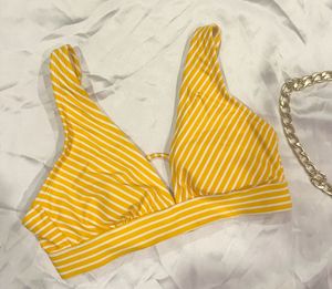 Yellow Pretty Bralette For Women