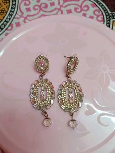 Sparkling Dangle Earrings