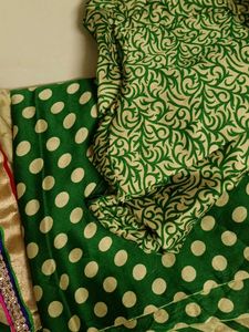 Elegant Striped Saree